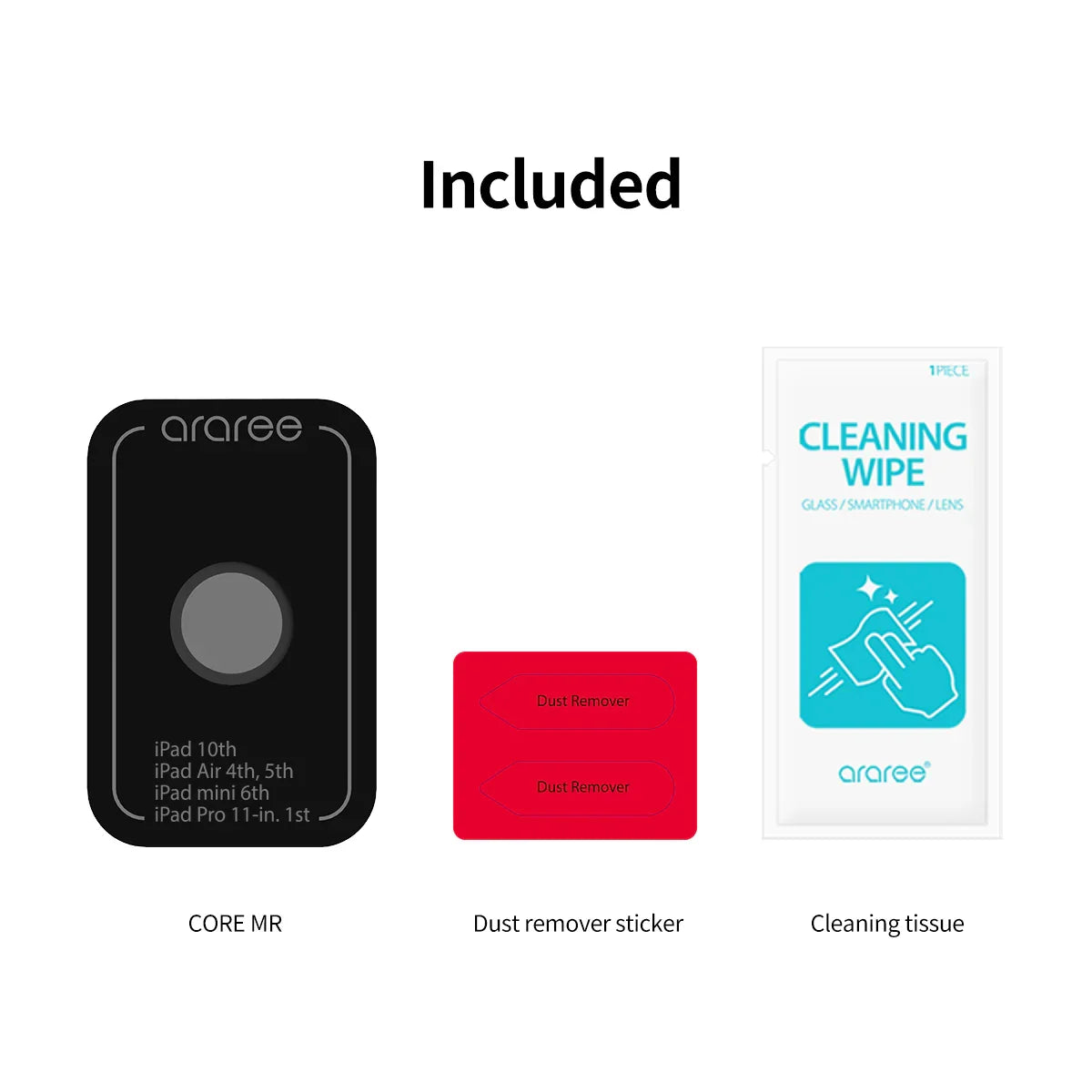 Araree Core Camera Metal Ring For iPad Air M2 11-In & 13-In - Clear - Tashqila