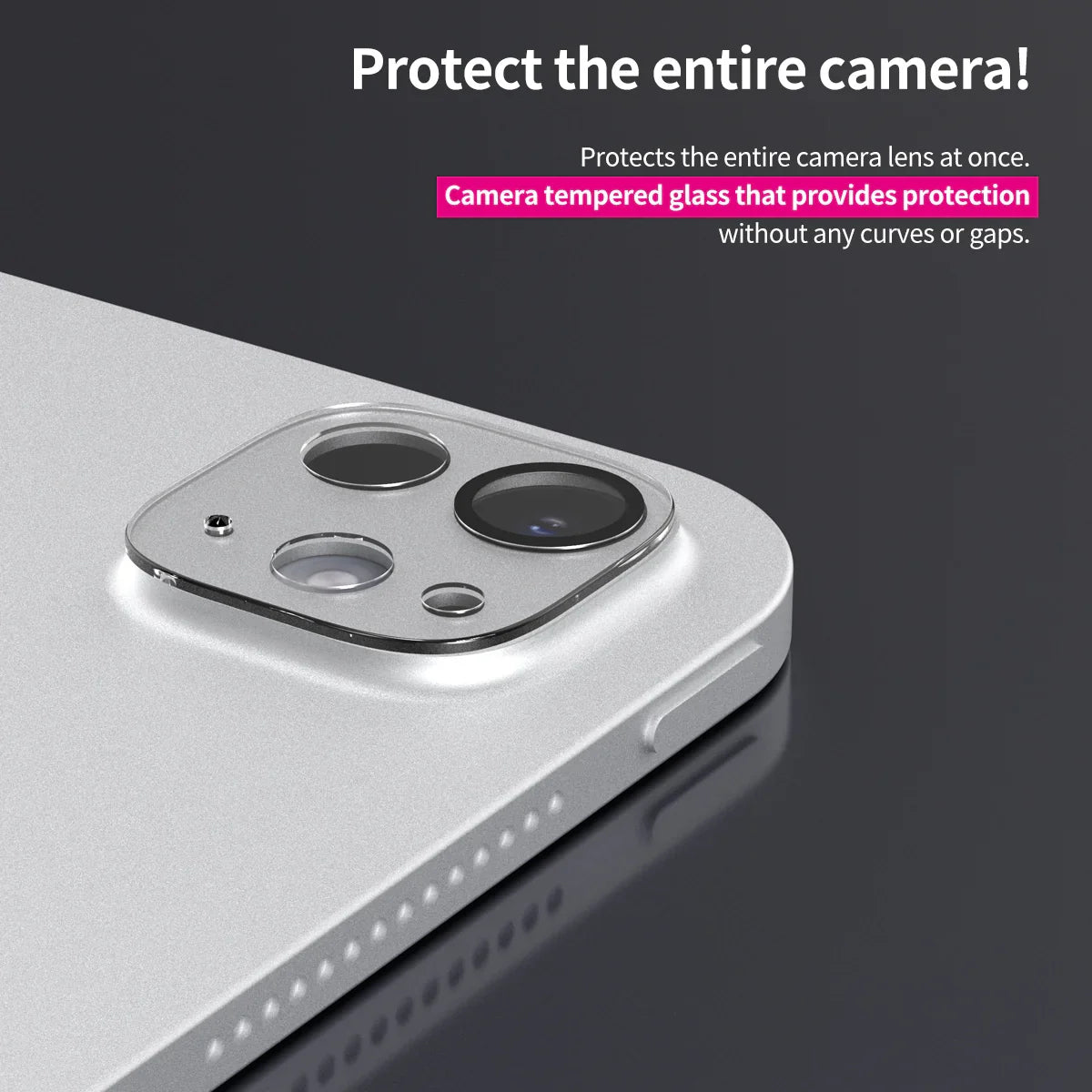 Araree Core Camera Glass For iPad Pro M4 11-In & 13-In - Clear - Tashqila