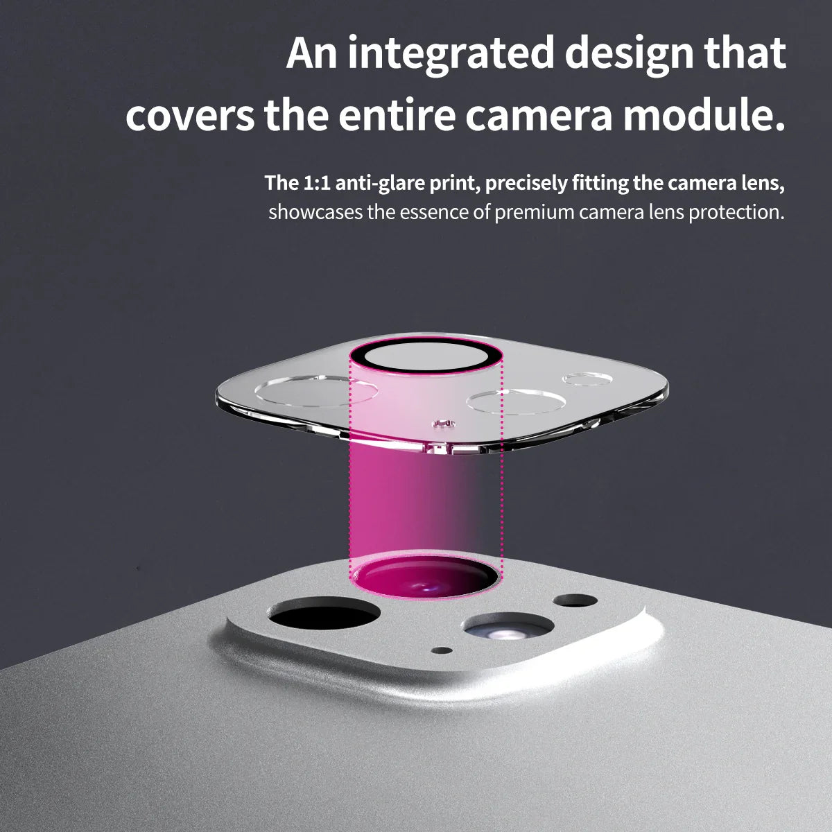 Araree Core Camera Glass For iPad Pro M4 11-In & 13-In - Clear - Tashqila