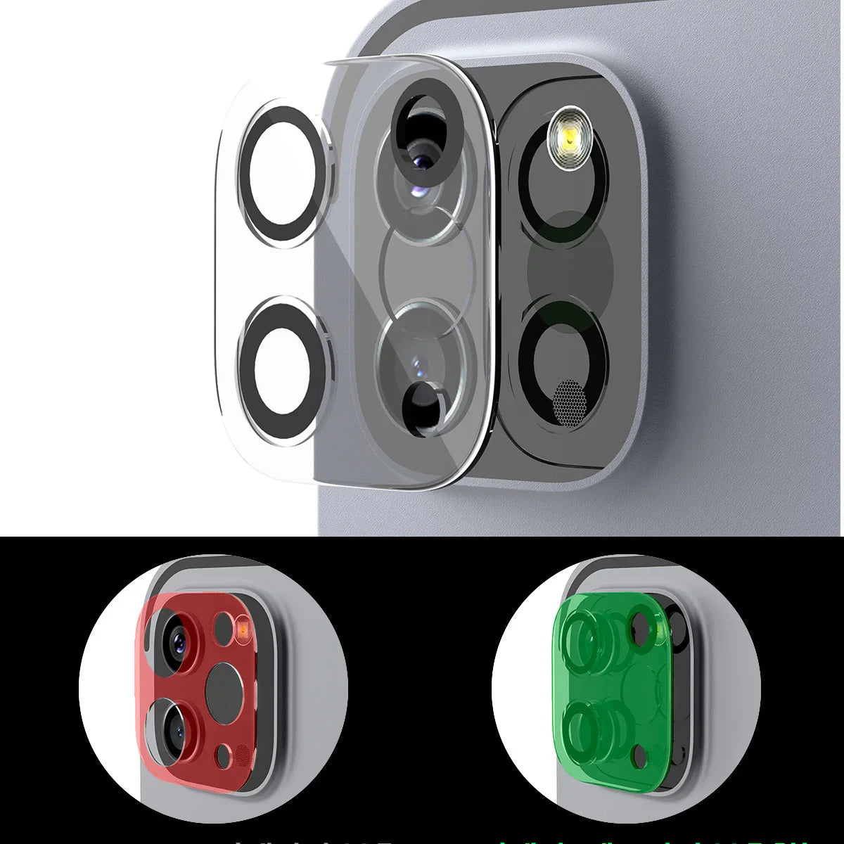 Araree C-Sub Core Camera Lens Apple iPad Pro 12.9 Inch And iPad Pro 11 Inch - Clear - Tashqila