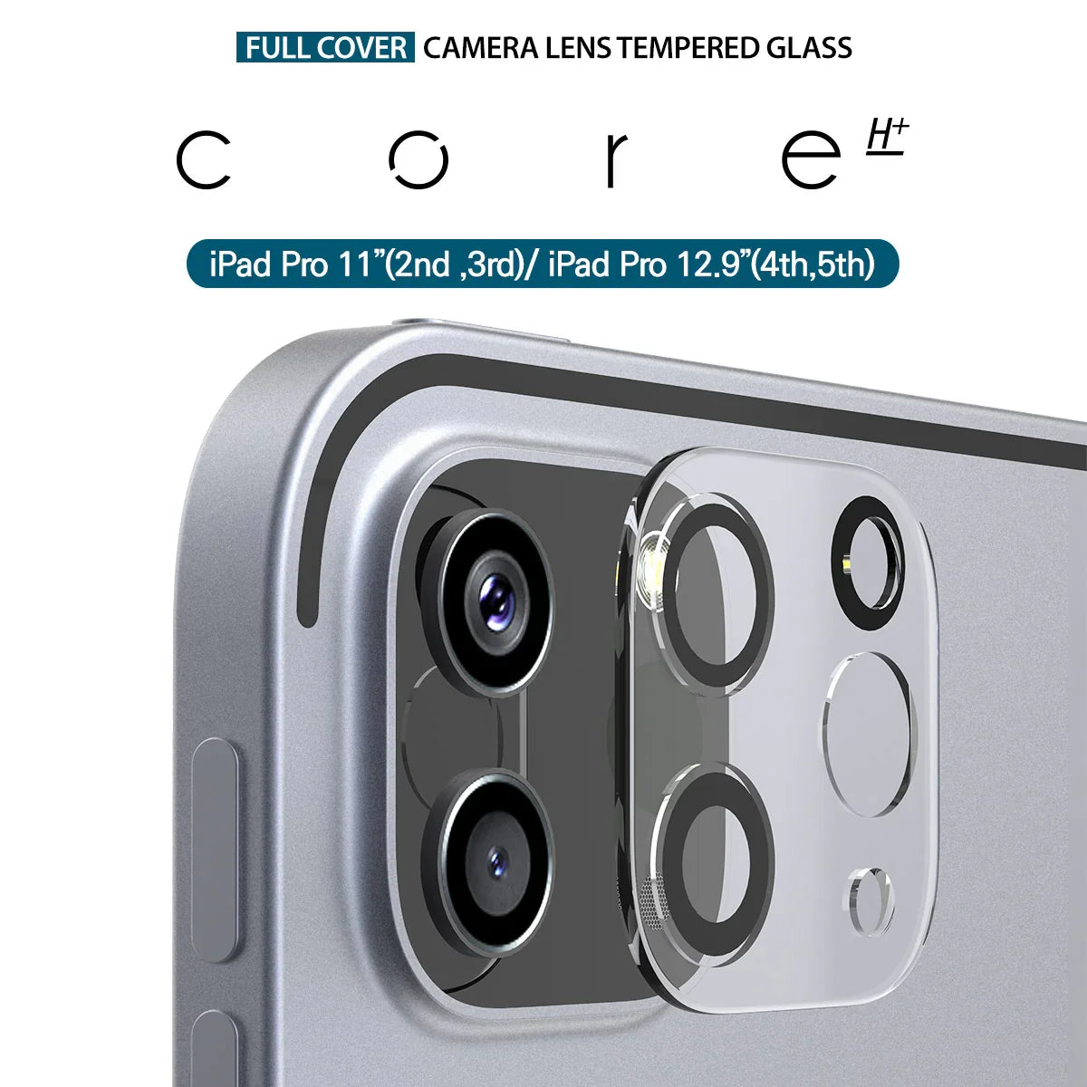 Araree C-Sub Core Camera Lens Apple iPad Pro 12.9 Inch And iPad Pro 11 Inch - Clear - Tashqila