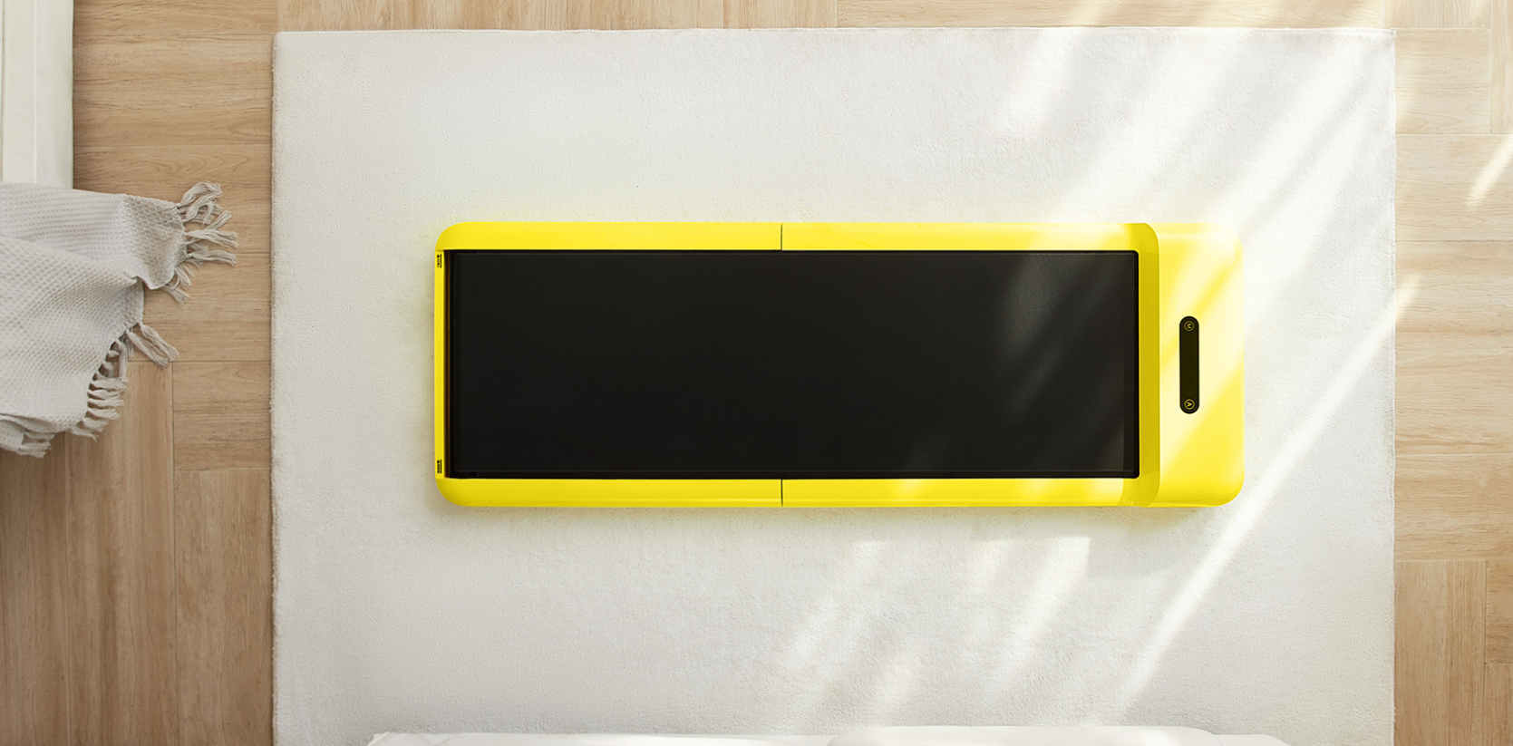 King Smith C2 Smart Foldable Walking Pad - Yellow