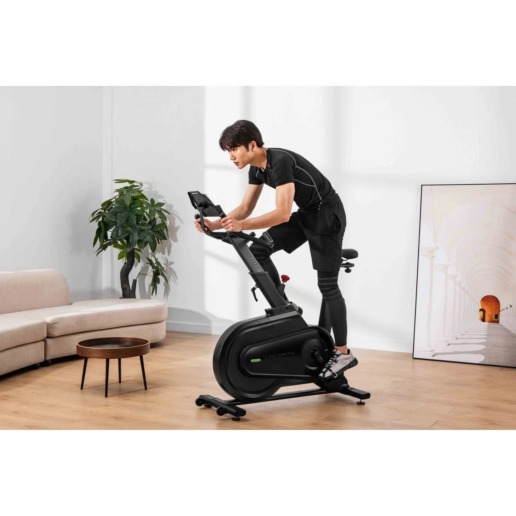 King Smith Spinning Bike - Black - Tashqila