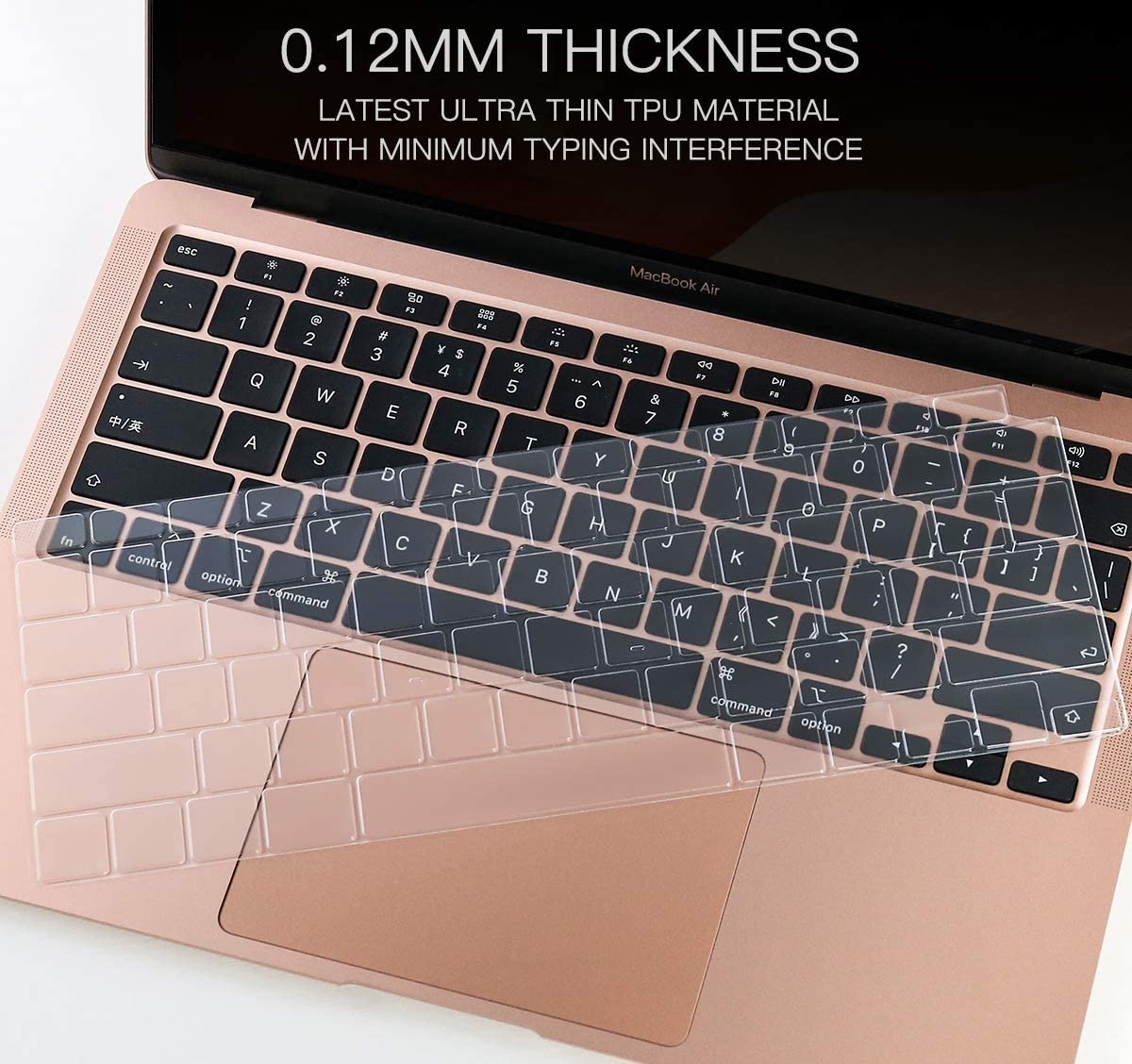 Wiwu Laptop Keyboard Protector For Macbook Air 13 - Clear