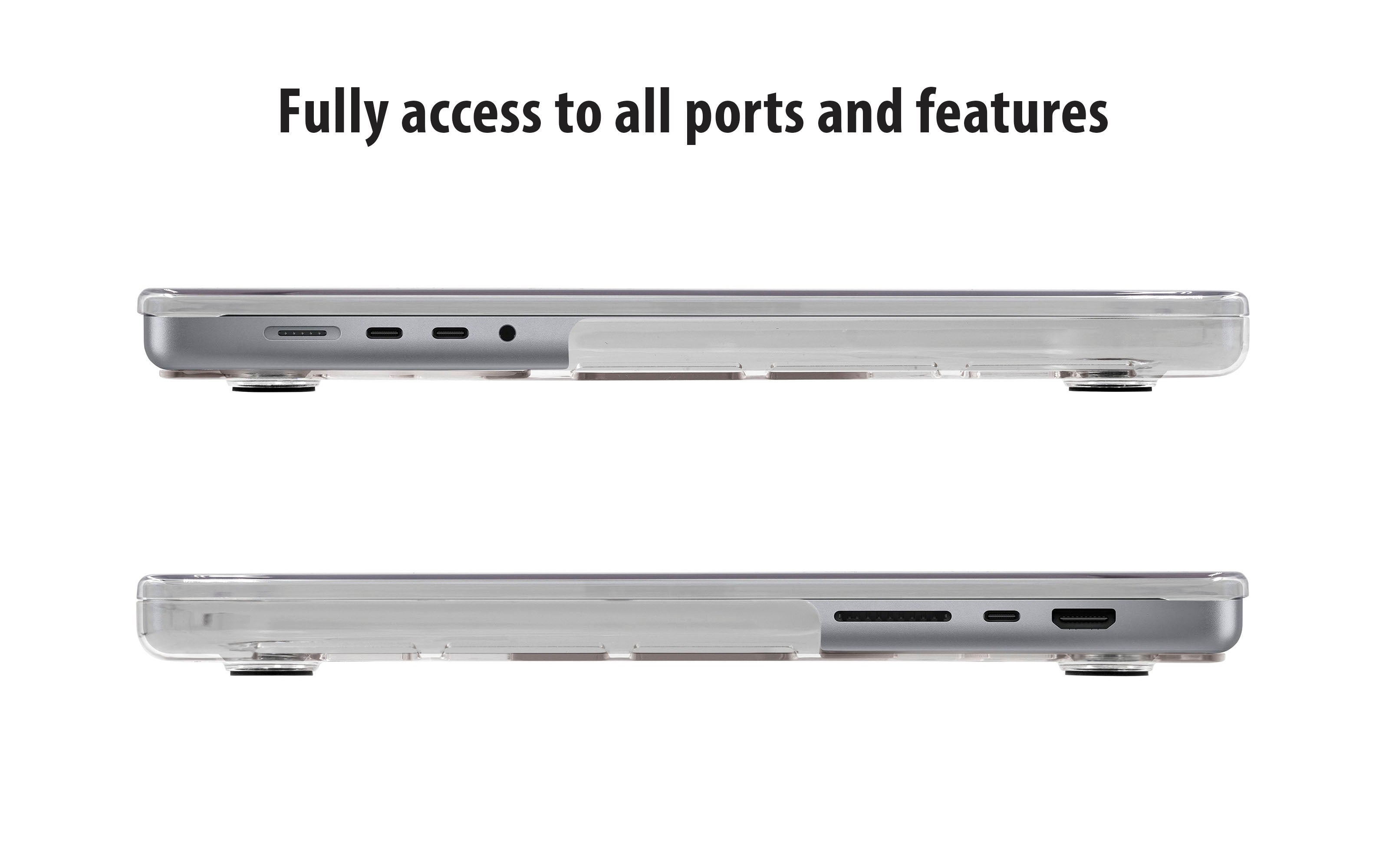 Torrii MacBook Pro 16 (M5 Pro, M5 Max), Opal Series Case - Clear