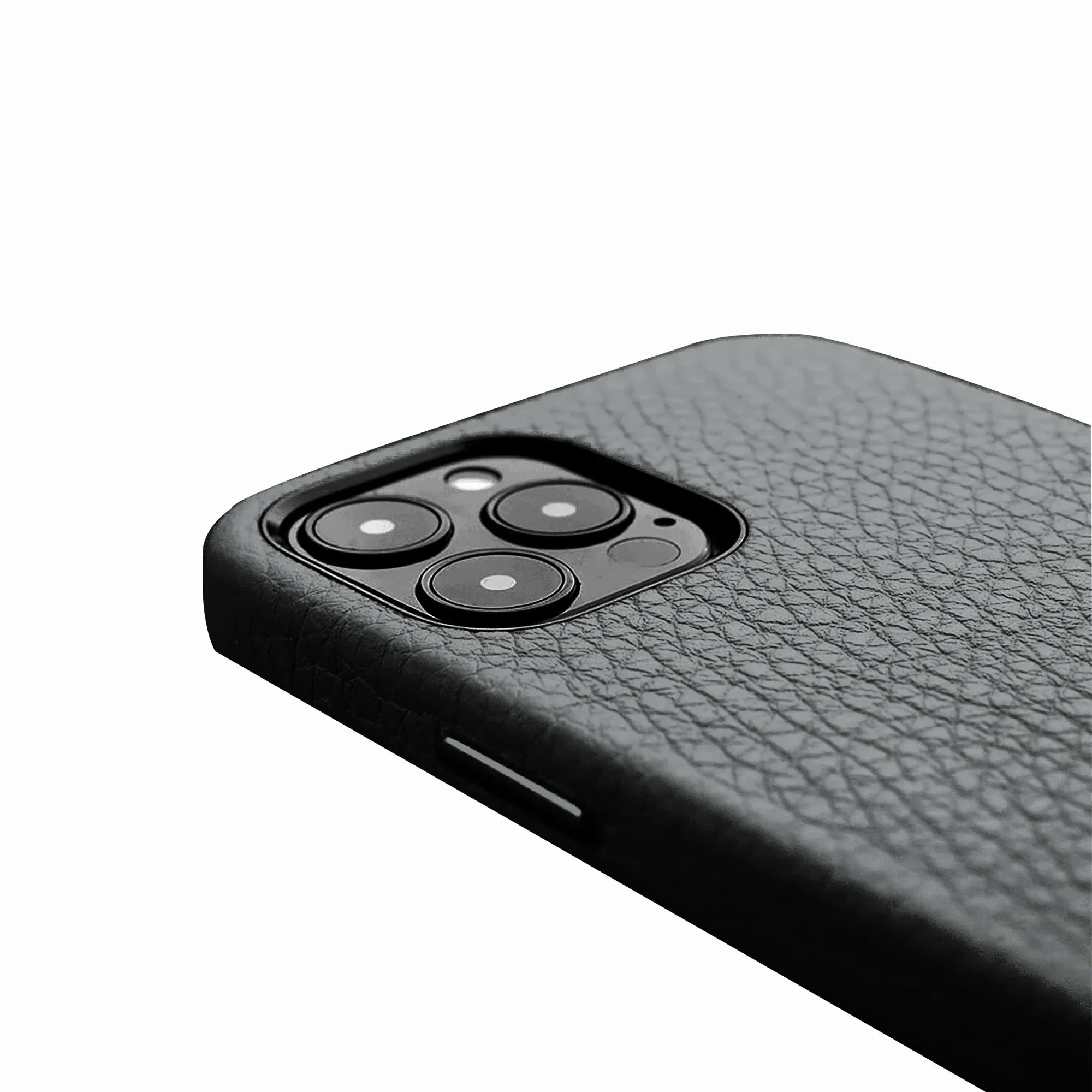 Melkco iPhone 12 & 12 Pro Origin Paris Premium Leather Cover - Black - Tashqila