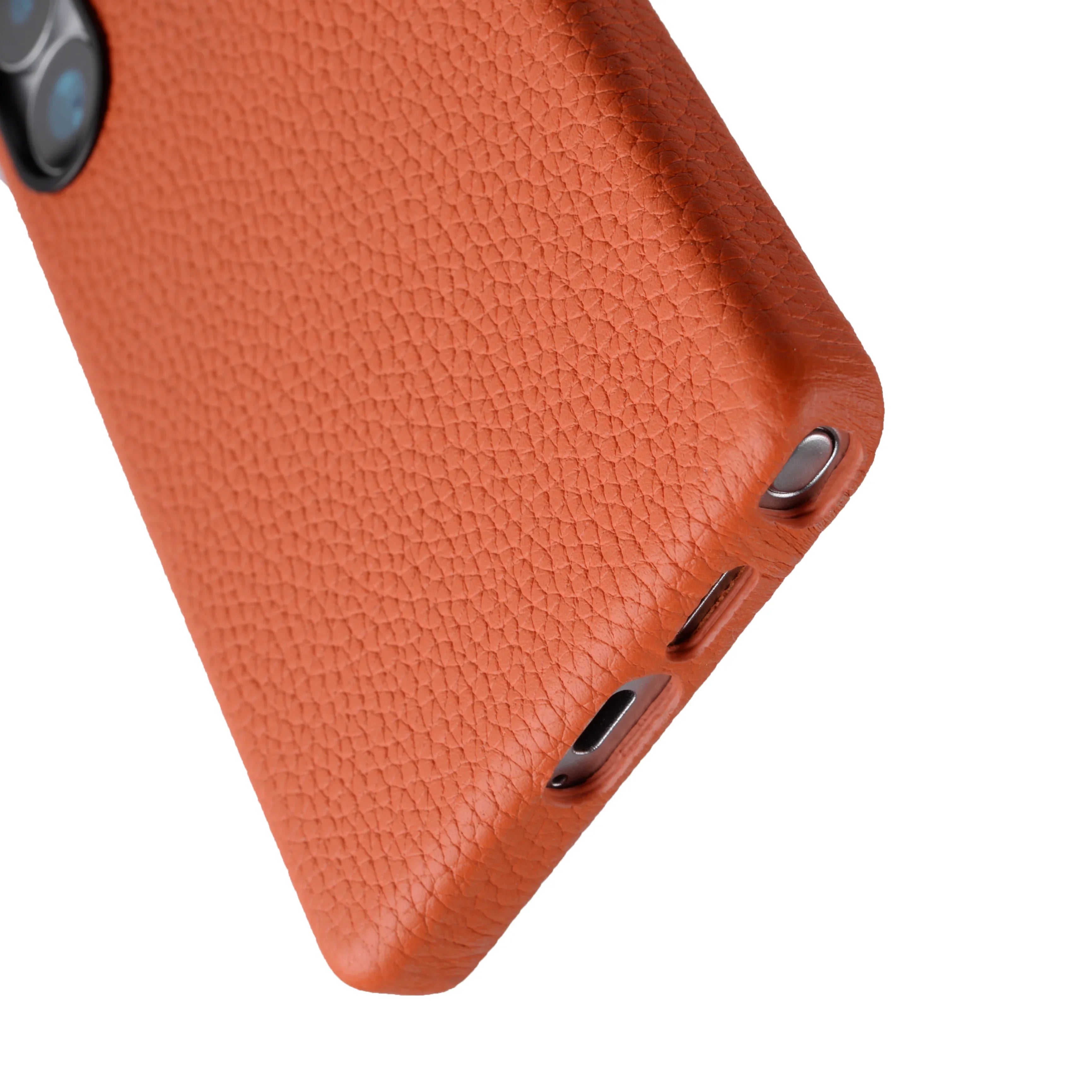 Melkco Samsung S25 Ultra Premium Leather Magsafe Cover - Orange - Tashqila