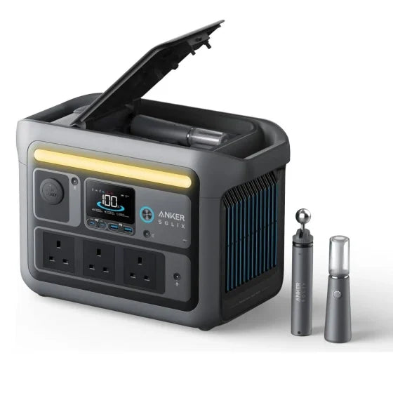 Anker SOLIX C800X Portable Power Station (A1755211) – 768Wh | 1200W