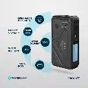 Powerology 27000mAh 20W Solar Wireless Charging Power Bank - Black