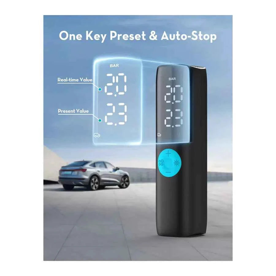 Ravpower Smart Car Tire Inflator - Black
