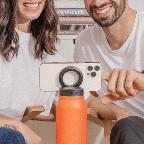 Ringo MagSafe Water Bottle 1 Litre (32oz) Pink - Tashqila