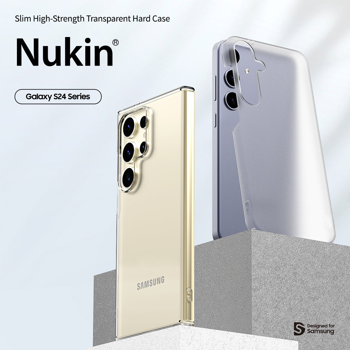 Araree Nukin Case For Samsung Galaxy S24 Ultra -  Clear