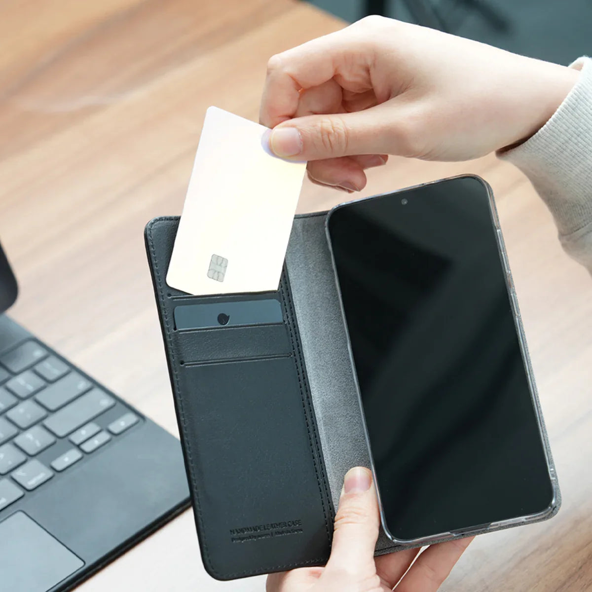 Araree Samsung S25 Ultra Mustang Diary Case - Ash Blue - Tashqila