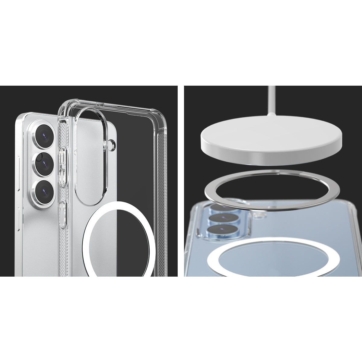 Samsung S26, Araree Flexield Magsafe Case - Clear