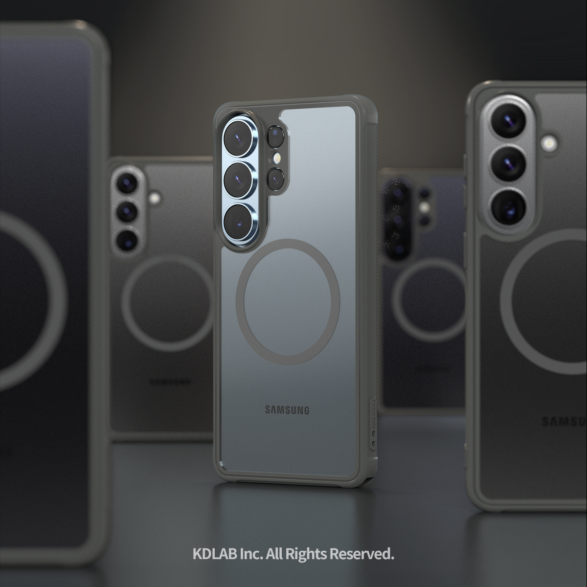 Samsung S26, Araree Duple Armor Magsafe Case - Black