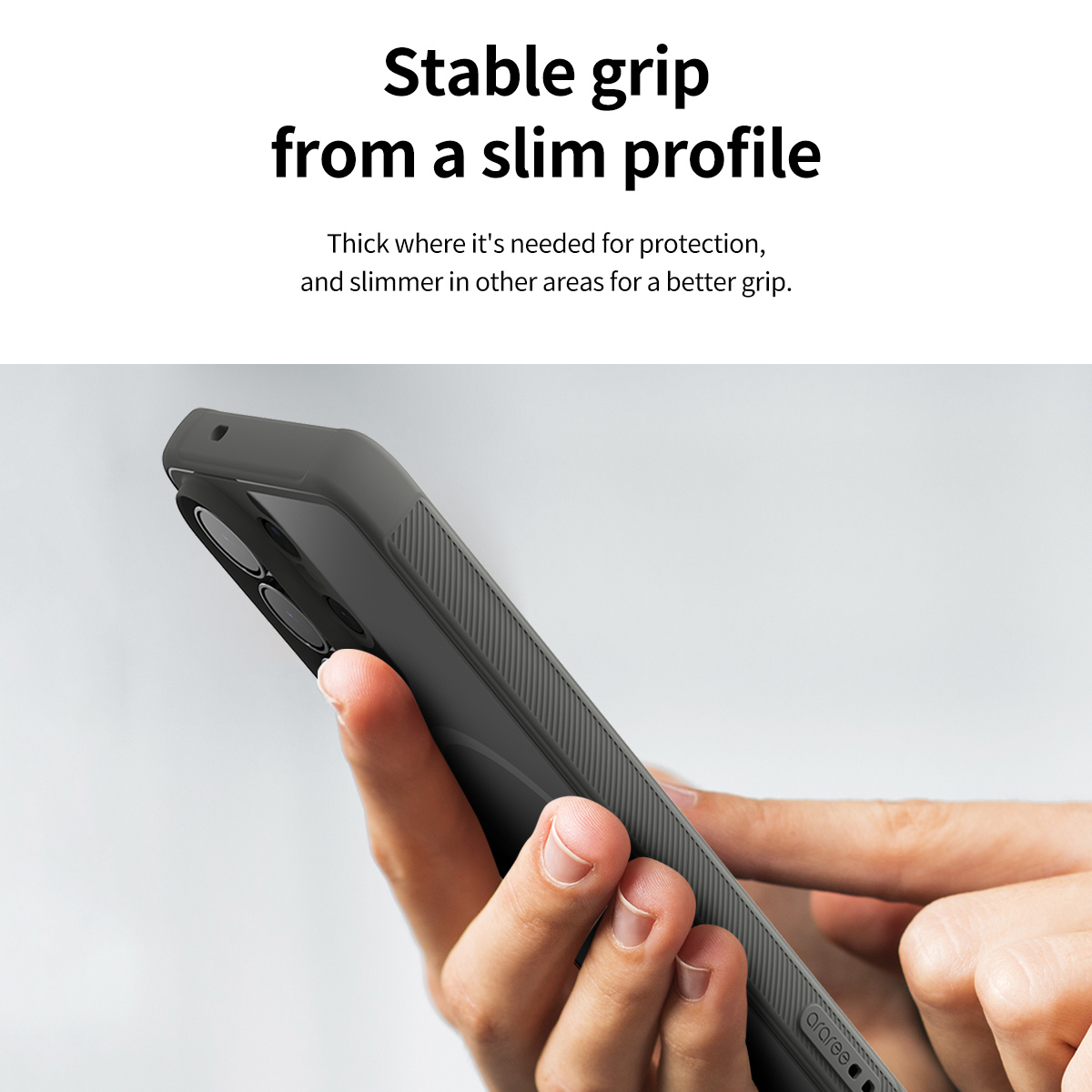 Samsung S26, Araree Duple Armor Magsafe Case - Black