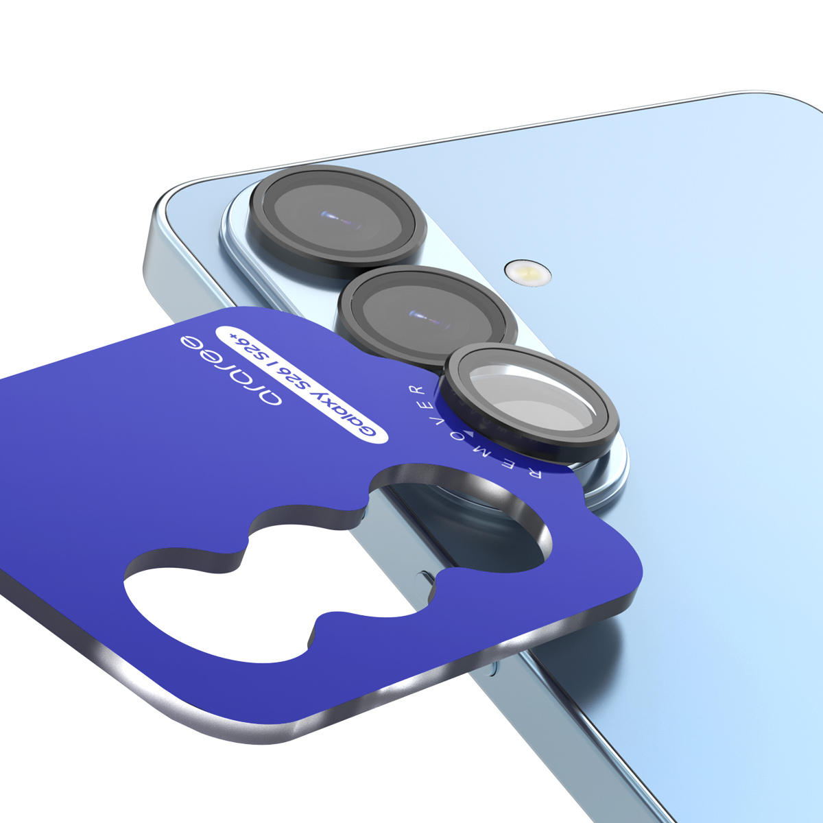 Samsung S26 & S26 Plus, Araree Metal Camera Ring - Clear