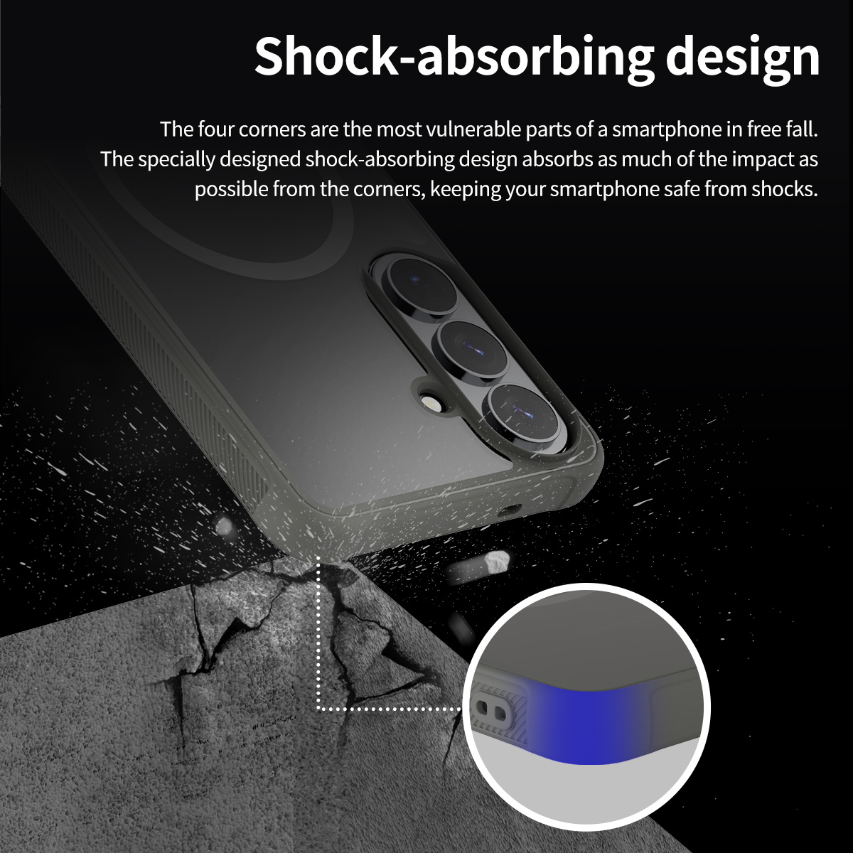 Samsung S26 Plus, Araree Duple Armor Magsafe Case - Black