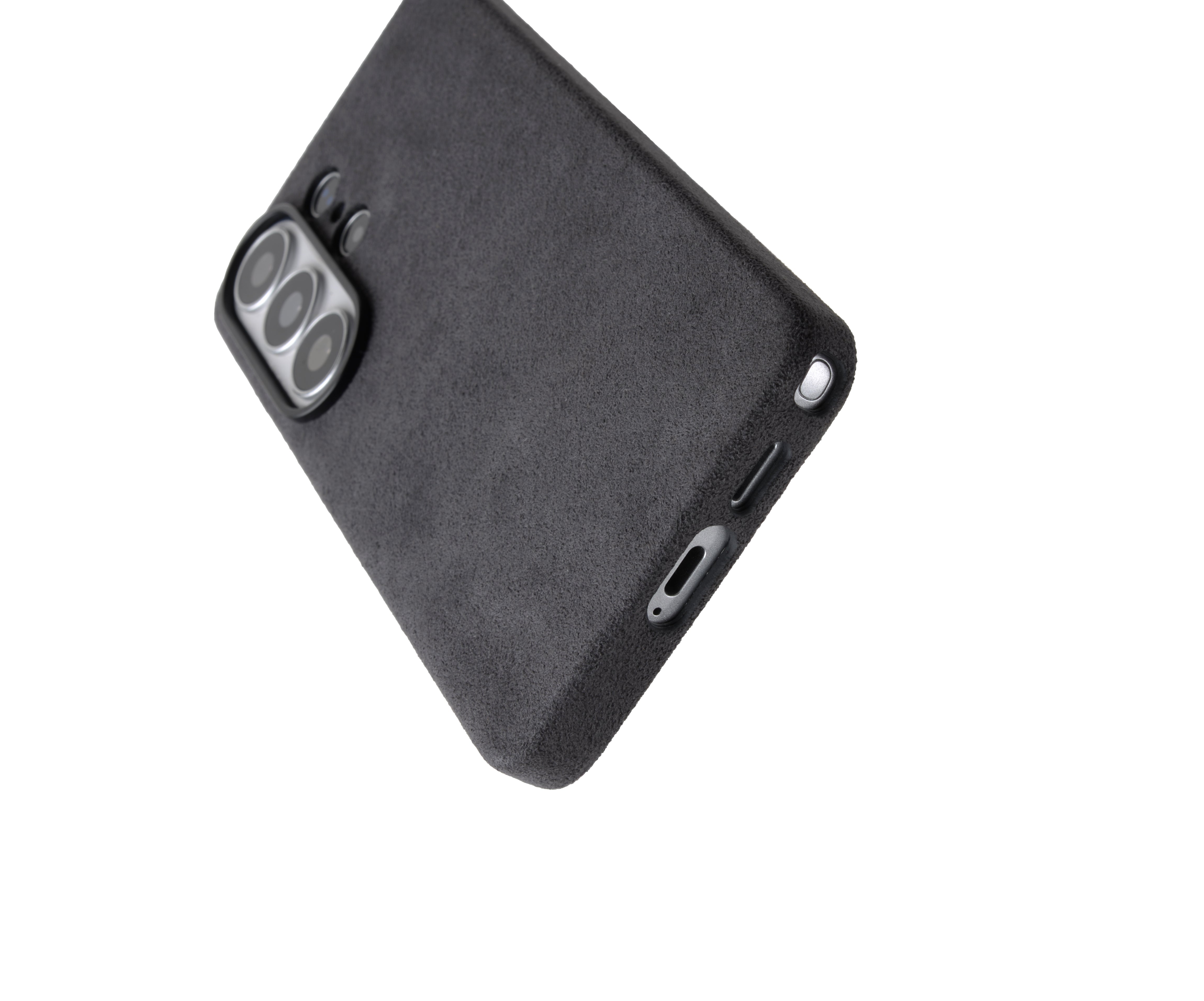 Samsung S26 Ultra, Melkco Alcantara Magsafe Case, Grey