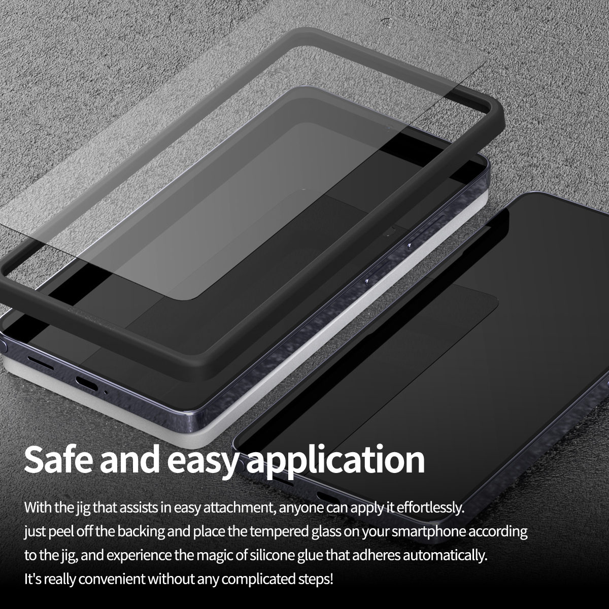 Samsung S26 Ultra, Araree Core Screen Glass - Clear