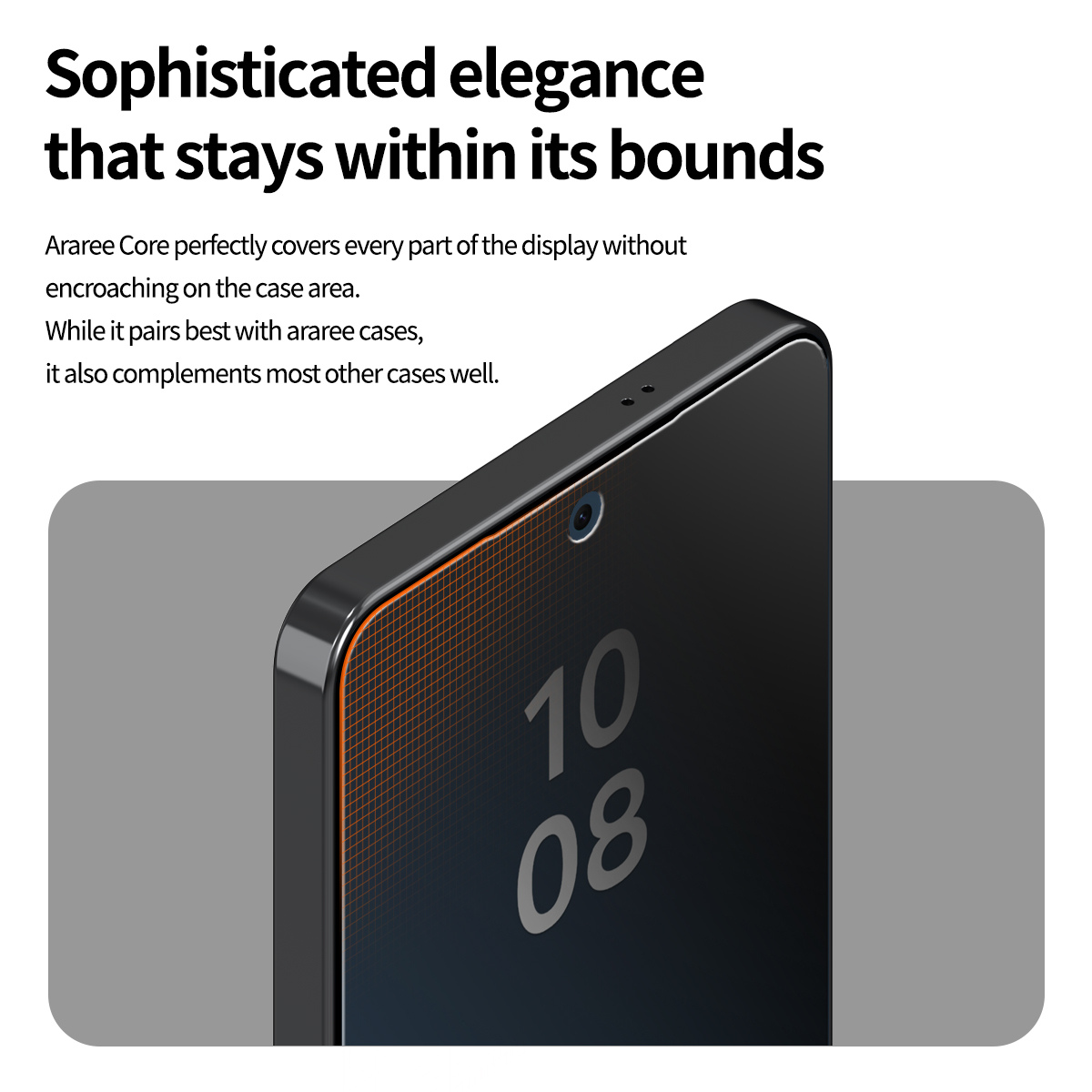 Samsung S26 Ultra, Araree Core Screen Glass - Privacy