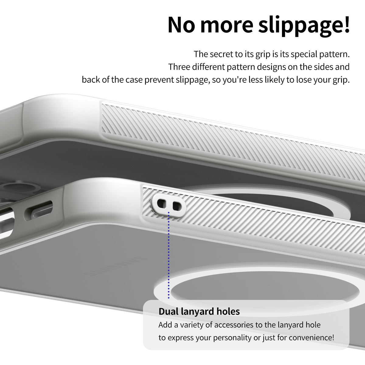 Samsung S26 Ultra, Araree Duple Armor Magsafe Case - Gray