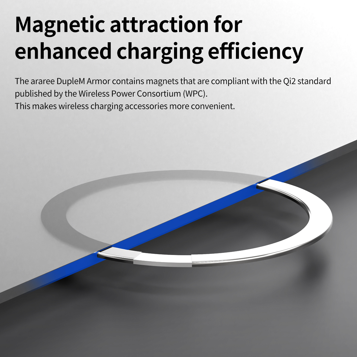 Samsung S26 Ultra, Araree Duple Armor Magsafe Case - Gray