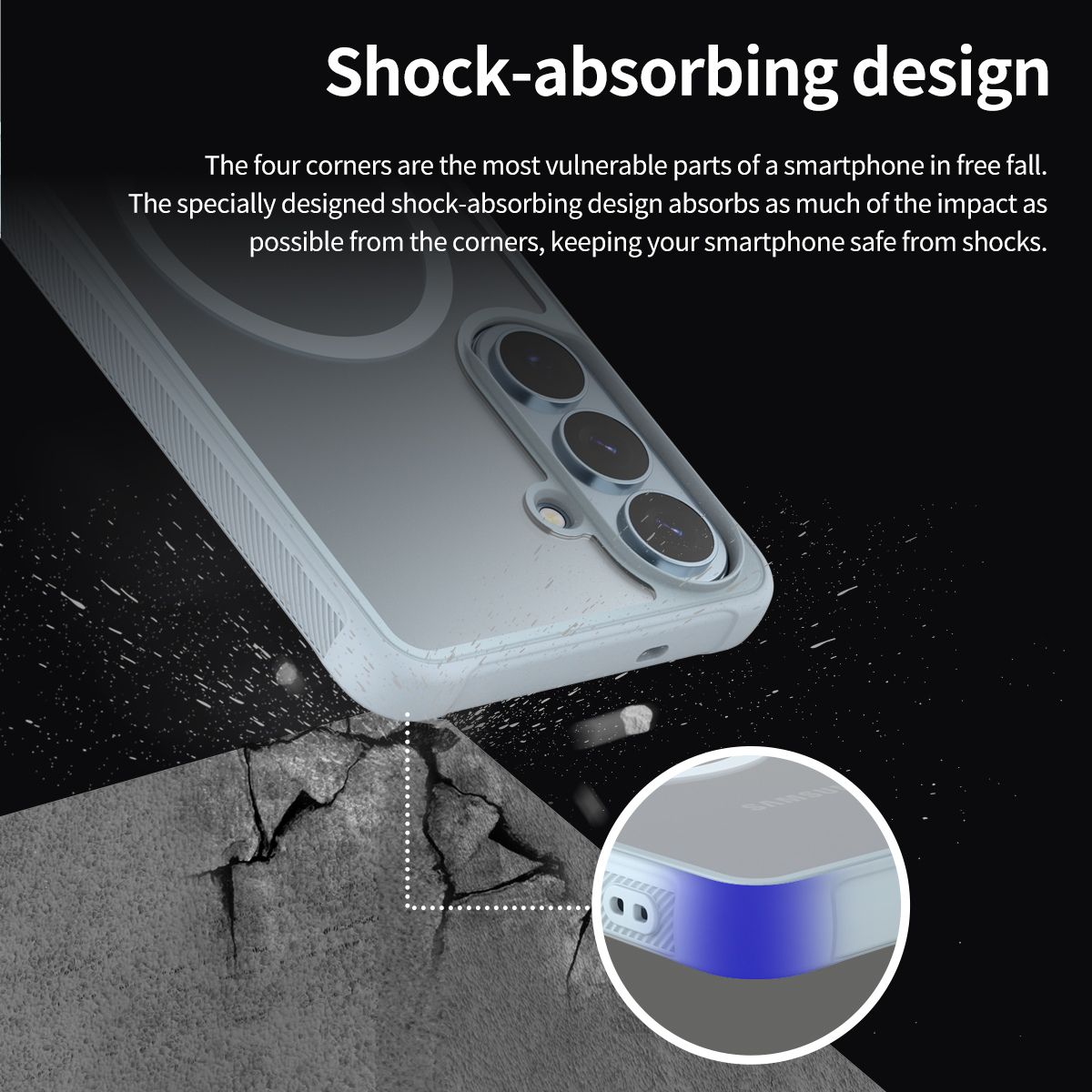 Samsung S26 Ultra, Araree Duple Armor Magsafe Case - White