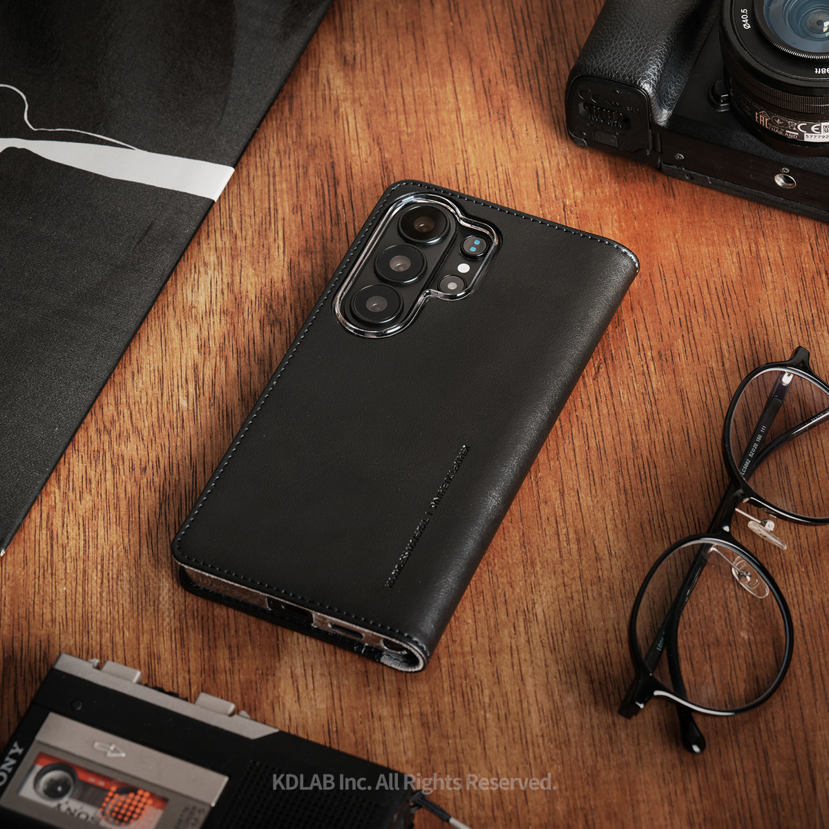 Samsung S26 Ultra, Araree Bonnet Case - Black