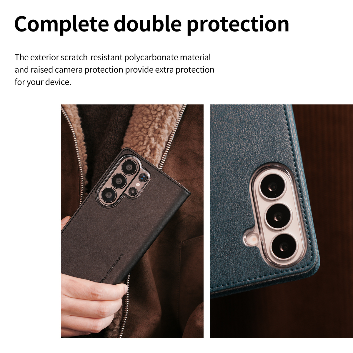 Samsung S26 Ultra, Araree Bonnet Case - Blue