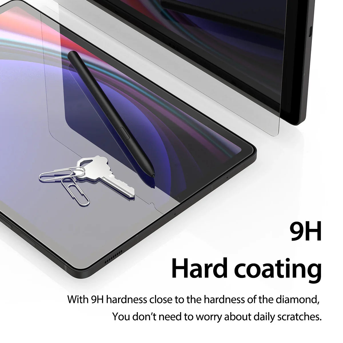 Araree Front Core Glass For Tab S9FE / S8 / S9- Clear - Tashqila