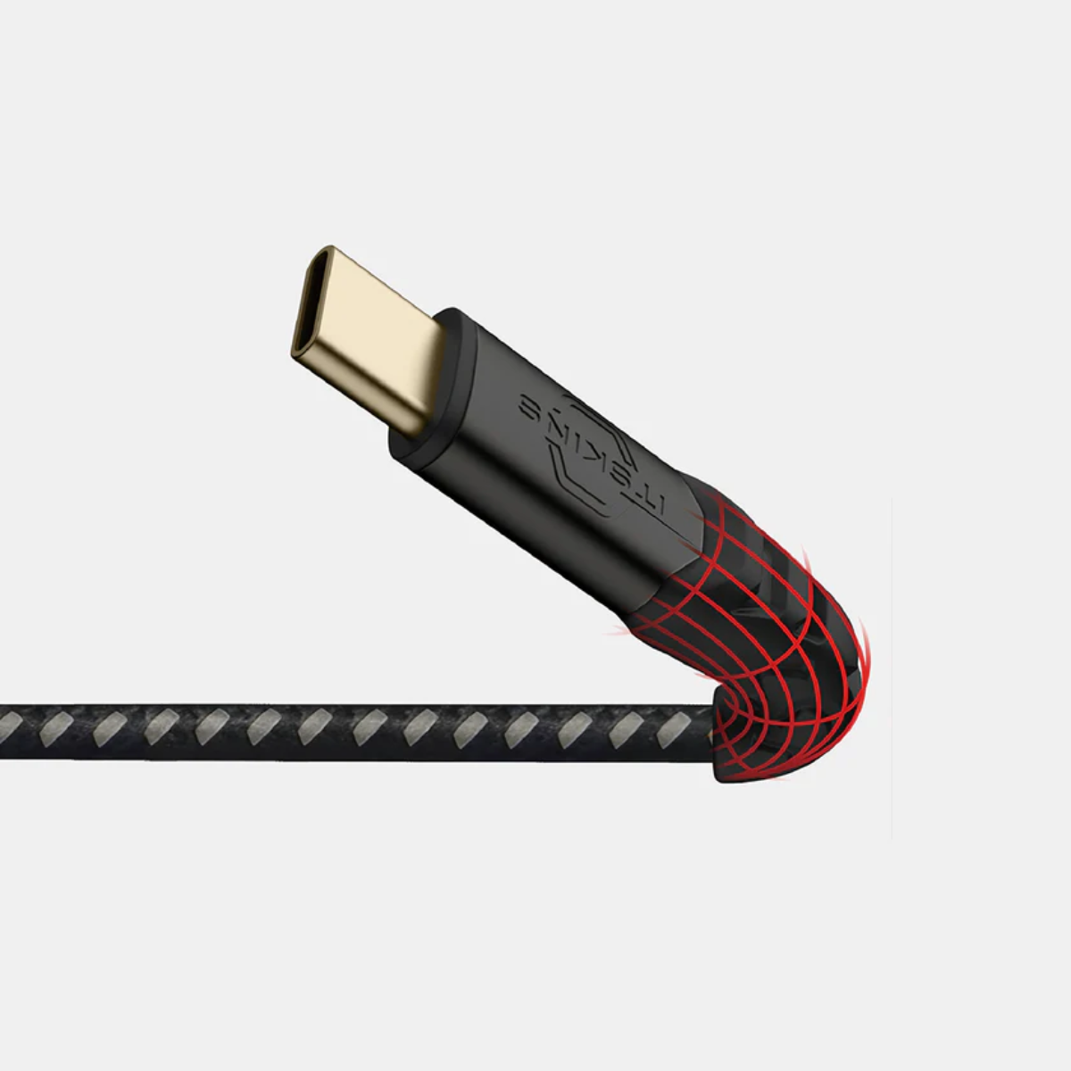 Itskins 140W USB-C to USB-C 2M Braided Cable
