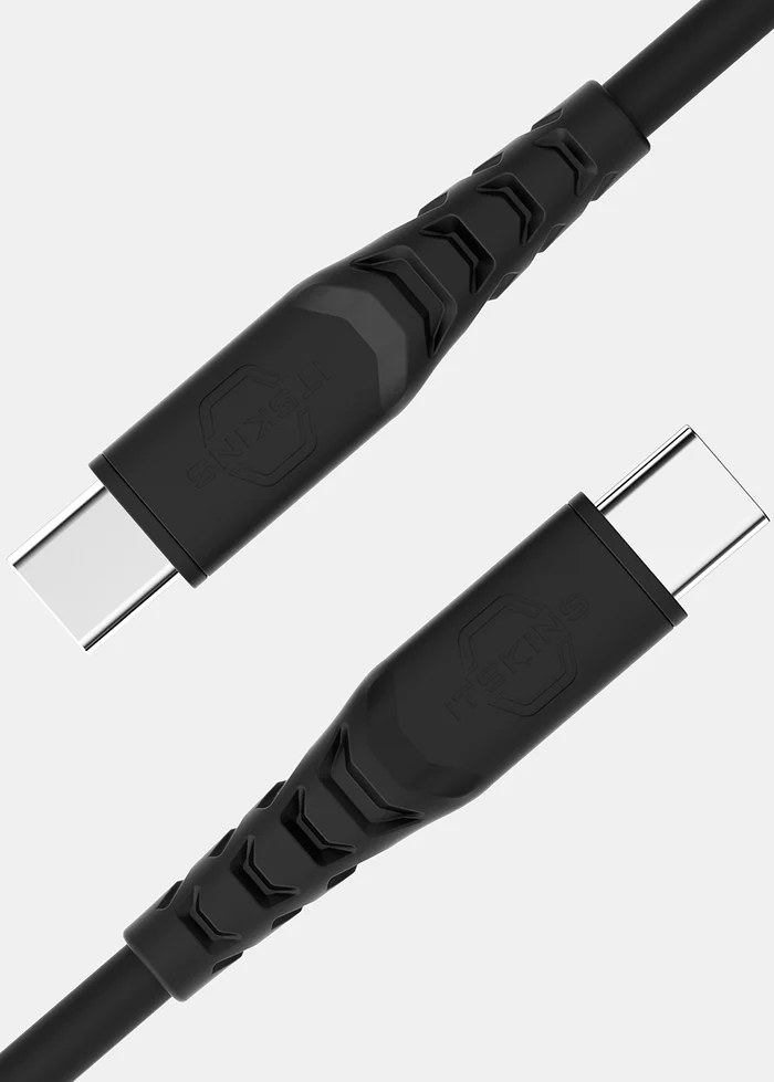 Itskins 60W USB-C to USB-C 1.2M Magnetic Braided Cable