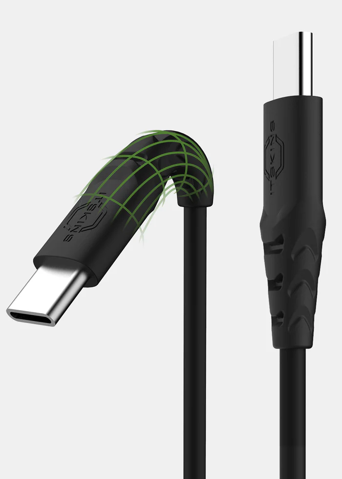 Itskins 60W USB-C to USB-C 1.2M Magnetic Braided Cable