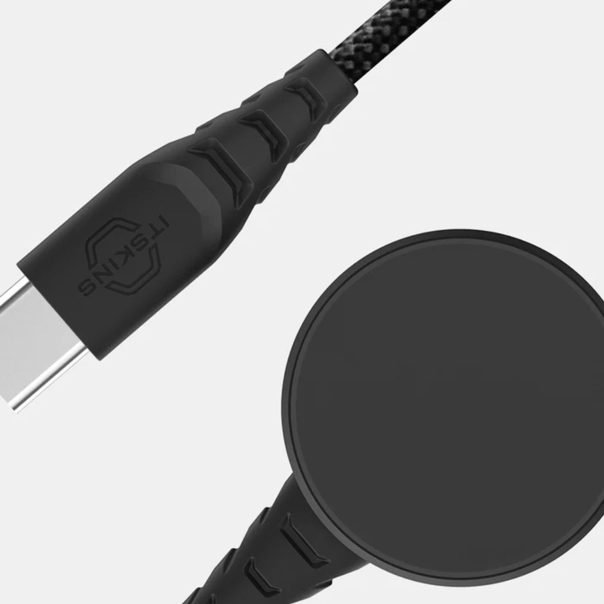 Itskins All in 1 Hybrid Magnetic Pod USB-C Cable - Black