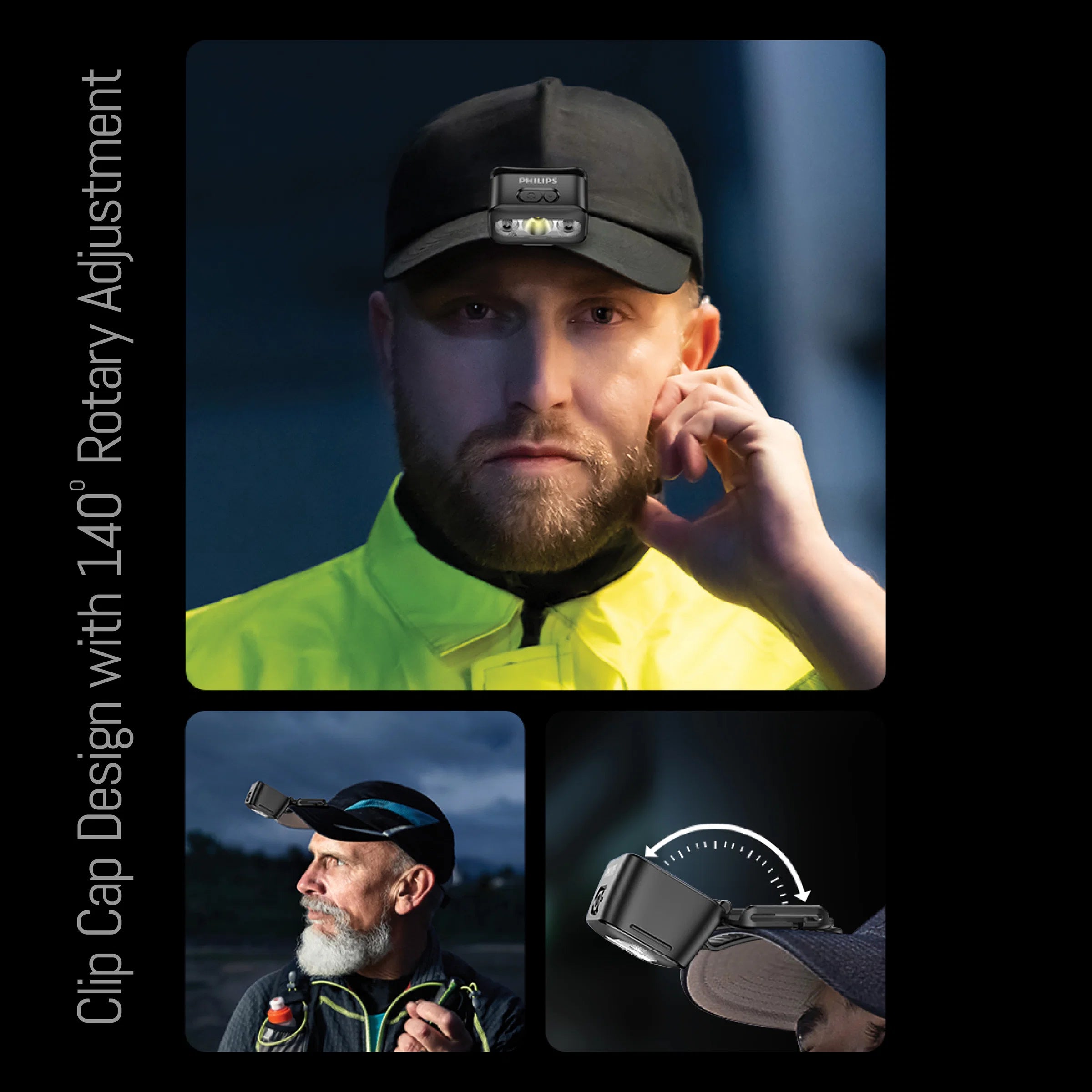 Philips LED Head Lamp 3 Modes 1000mAh SFL3153RH