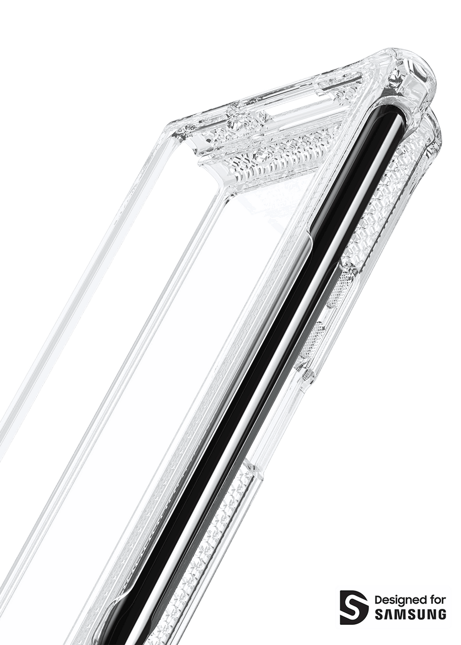 Itskins Hybrid Clear Case With Pen Holder For Samsung Galaxy Z Fold 4 - Transparent