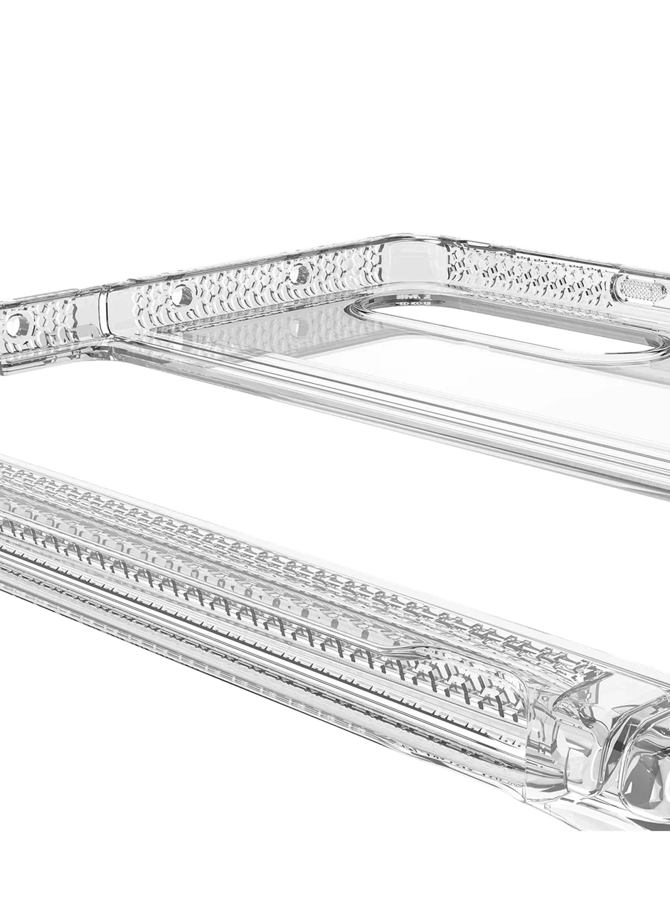 Itskins Hybrid ClearGalaxy Z Fold4 Case With Pen Holder - Transparent - Tashqila