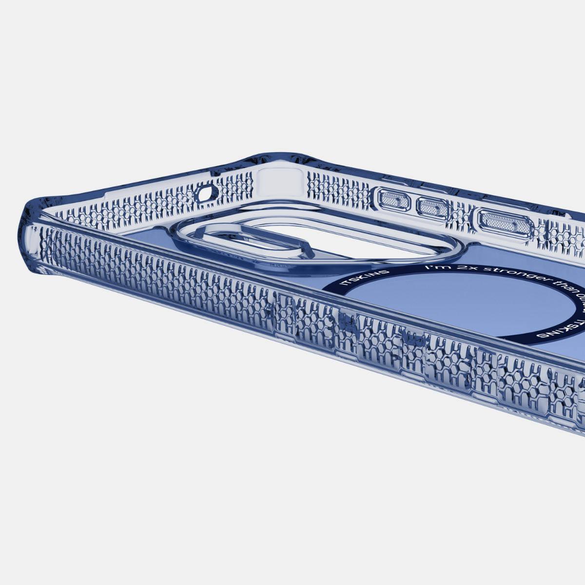 Samsung S26 Ultra, Itskins Hybrid Vapor Magsafe Case, Navy Blue