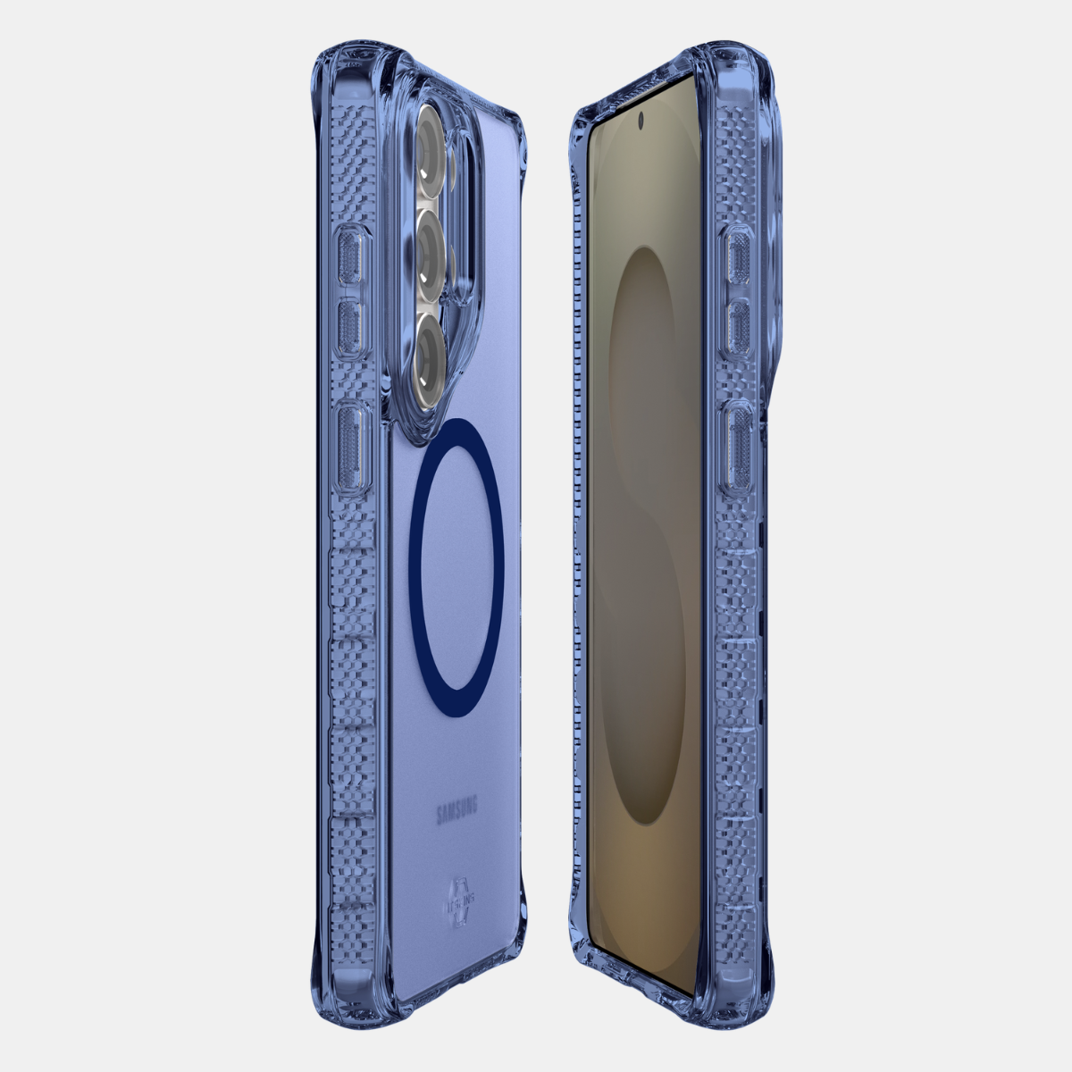 Samsung S26 Ultra, Itskins Hybrid Vapor Magsafe Case, Navy Blue