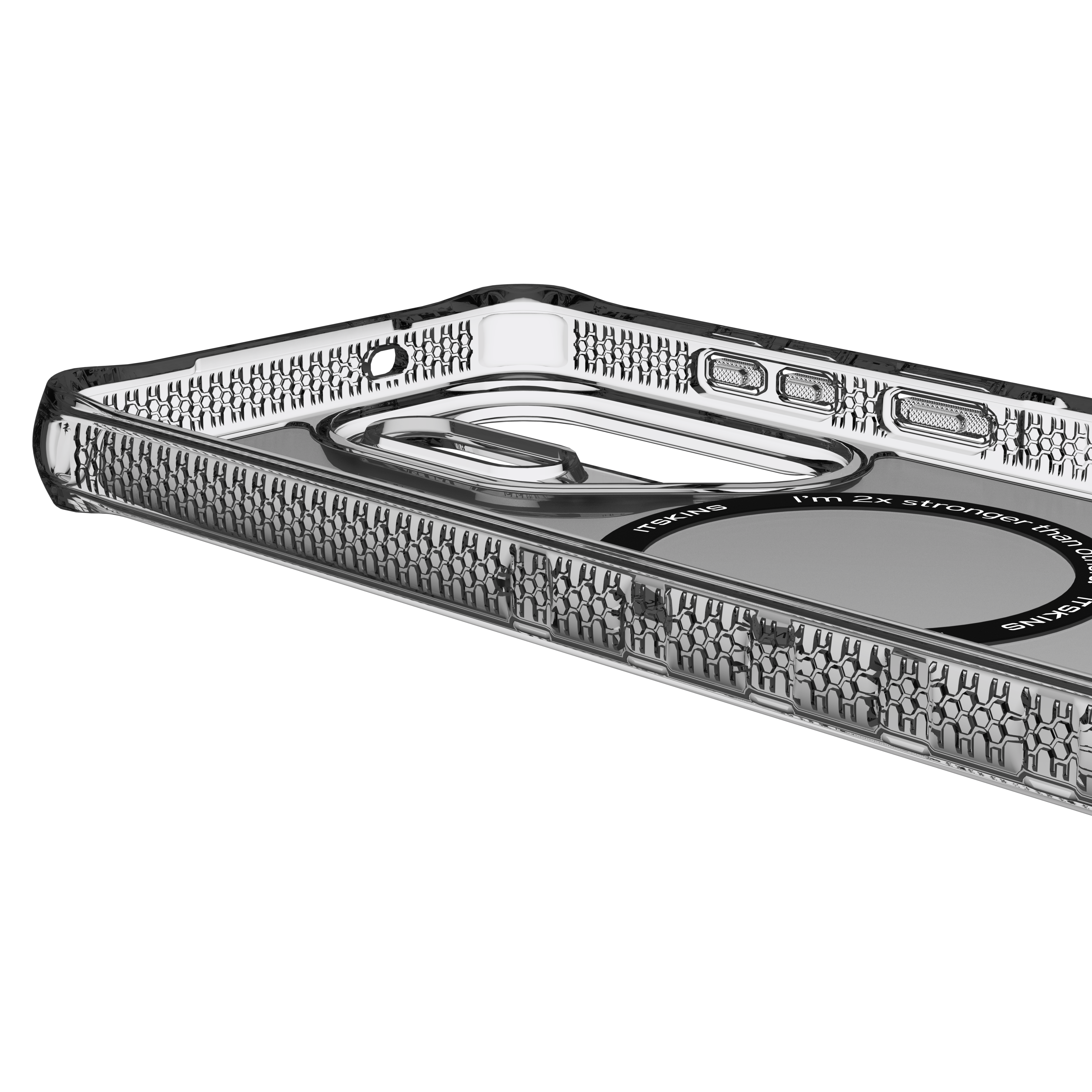 Samsung S26 Ultra, Itskins Hybrid Vapor Magsafe Case, Smoke