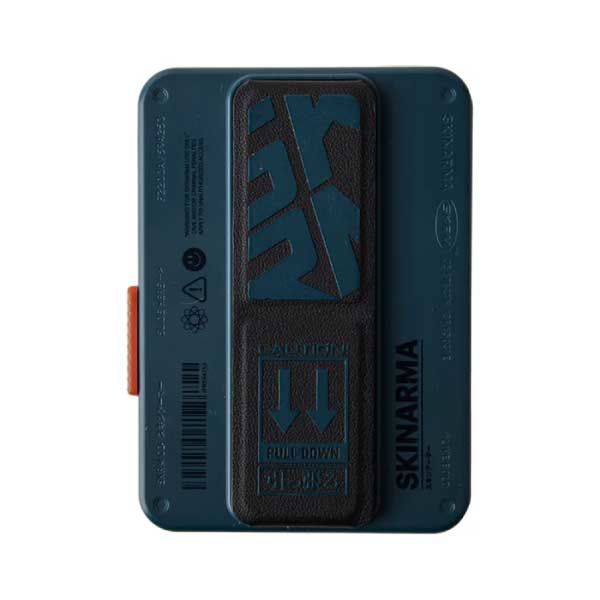 Skinarma Mirage Magnetic Cardholder With Grip-Stand-Blue