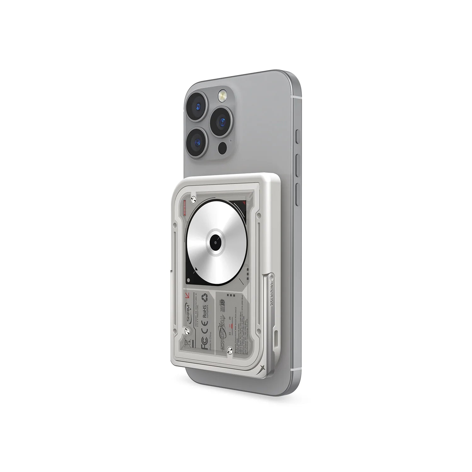 Skinarma Magnetic Powerbank 5000 Mah 20W Nexus Gray