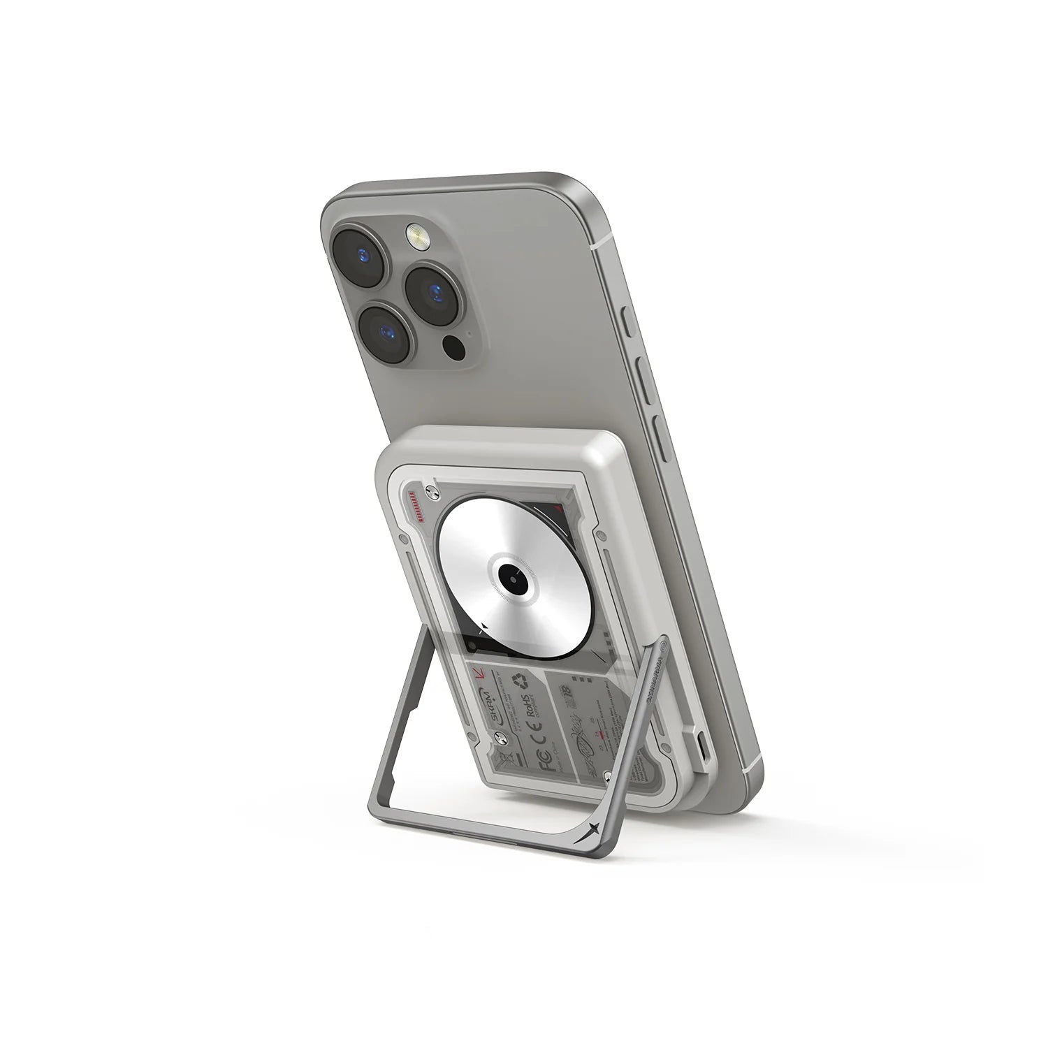 Skinarma Magnetic Powerbank 5000 Mah 20W Nexus Gray