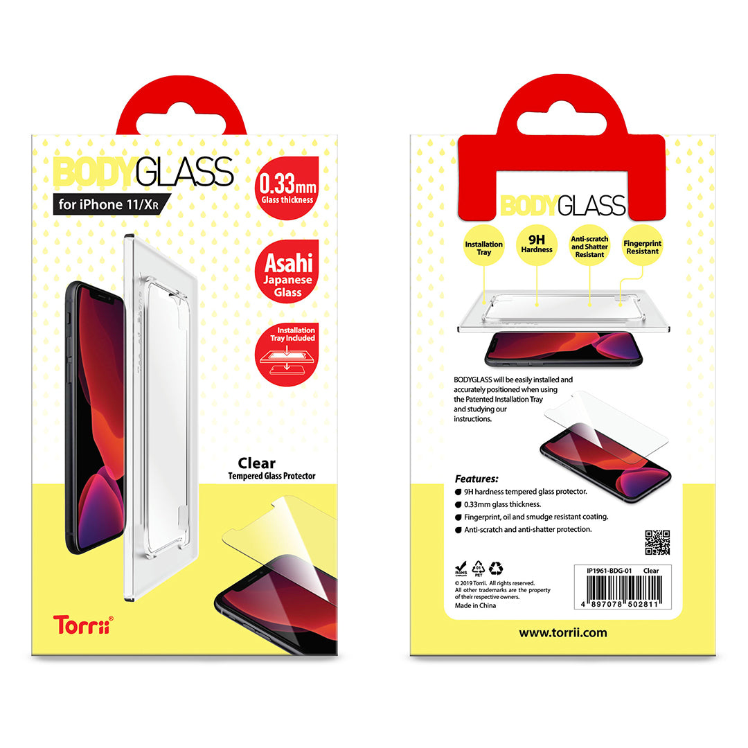 Torrii Bodyglass For iPhone 11 - Clear