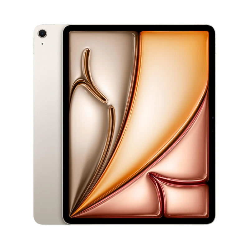 
لوحي آبل iPad Air (الجيل السادس) - M2 Chip / سعة تخزين 128 جيجابايت / شاشة Liquid Retina بحجم 13 بوصة / واي فاي / ضمان لمدة سنة / اللون: الشفقة