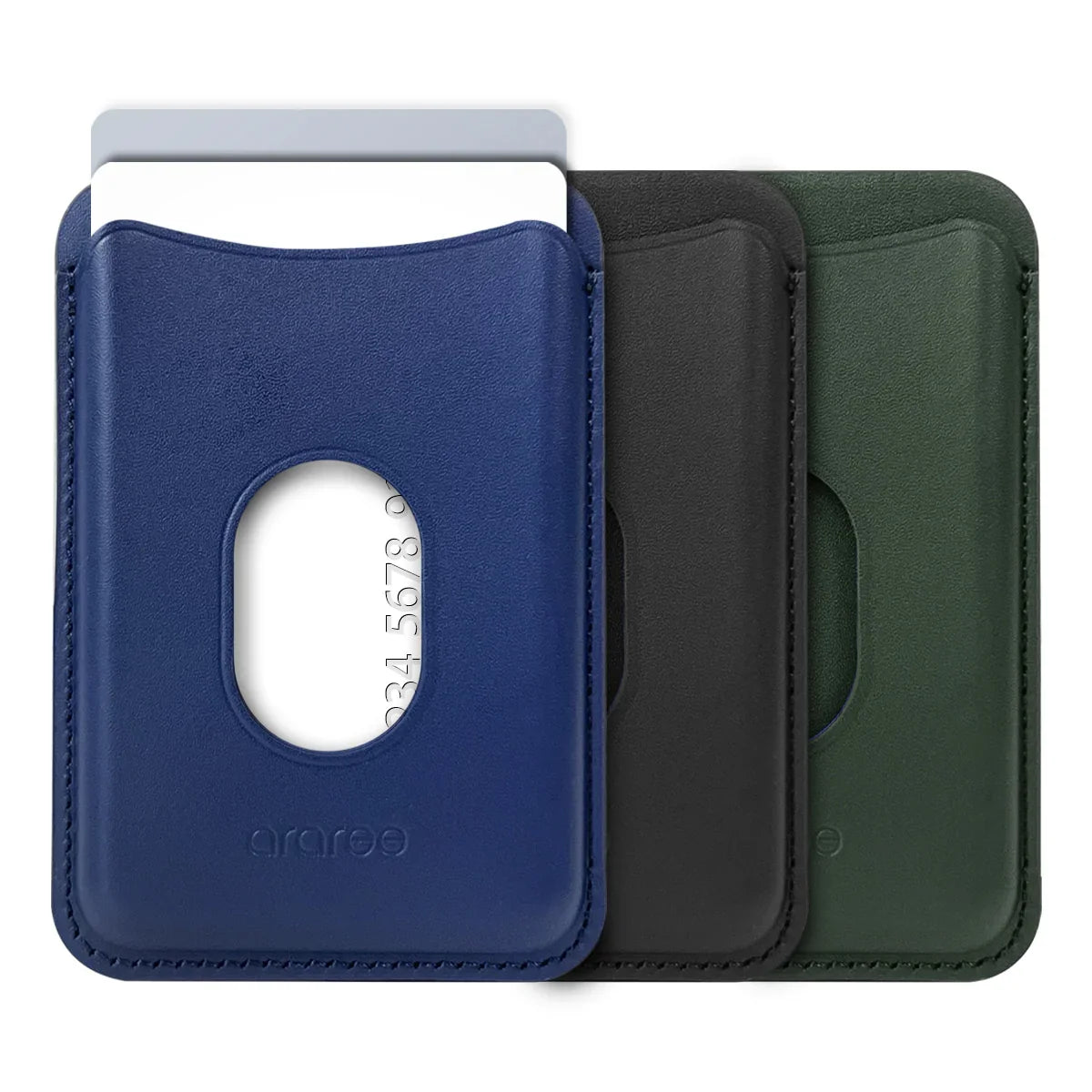 Araree Stick Pocket Magsafe Wallet Forest Green