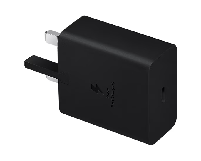 Samsung 45W Adapter With USB C TO C Cable - Black