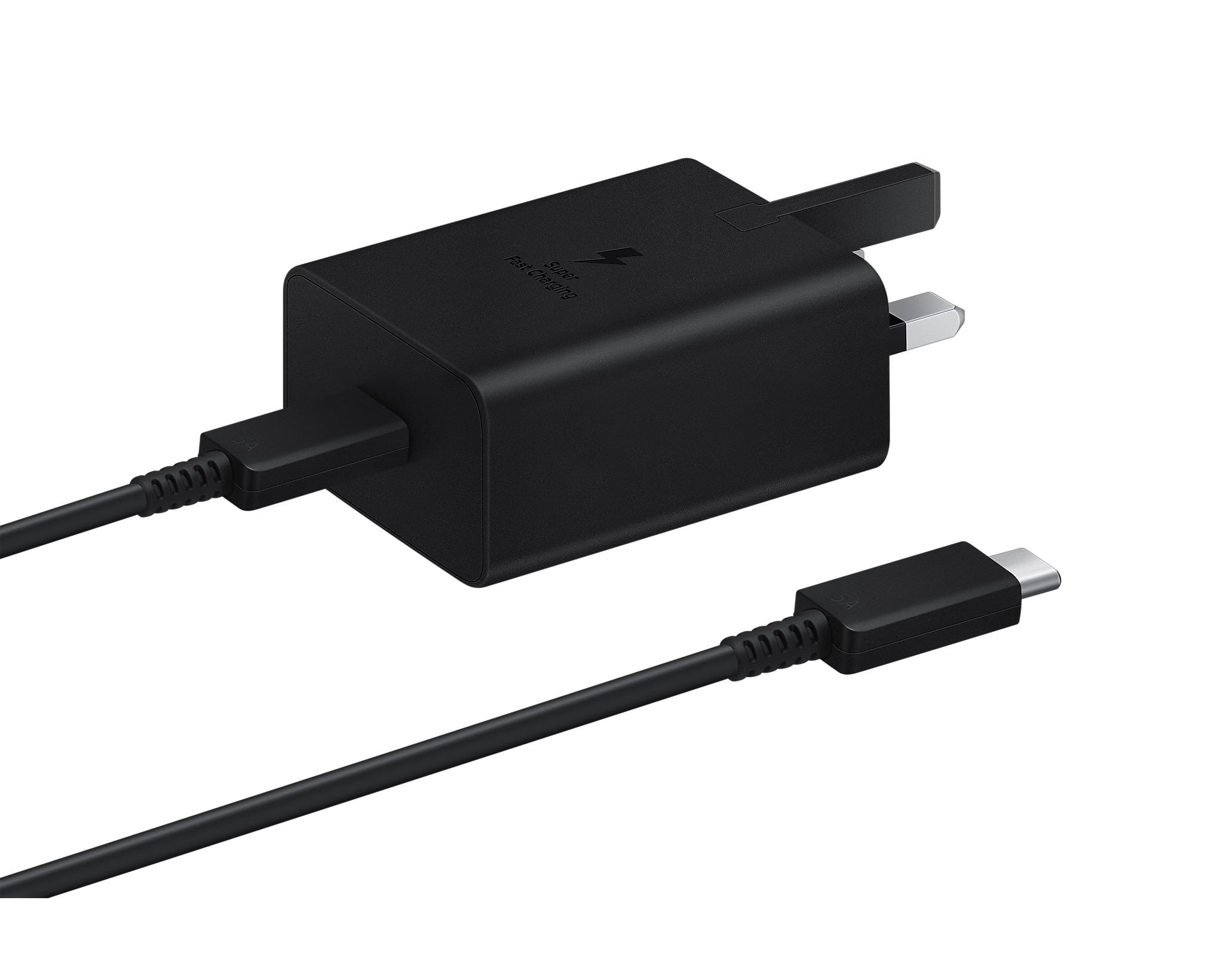 Samsung 45W Adapter With USB C TO C Cable - Black