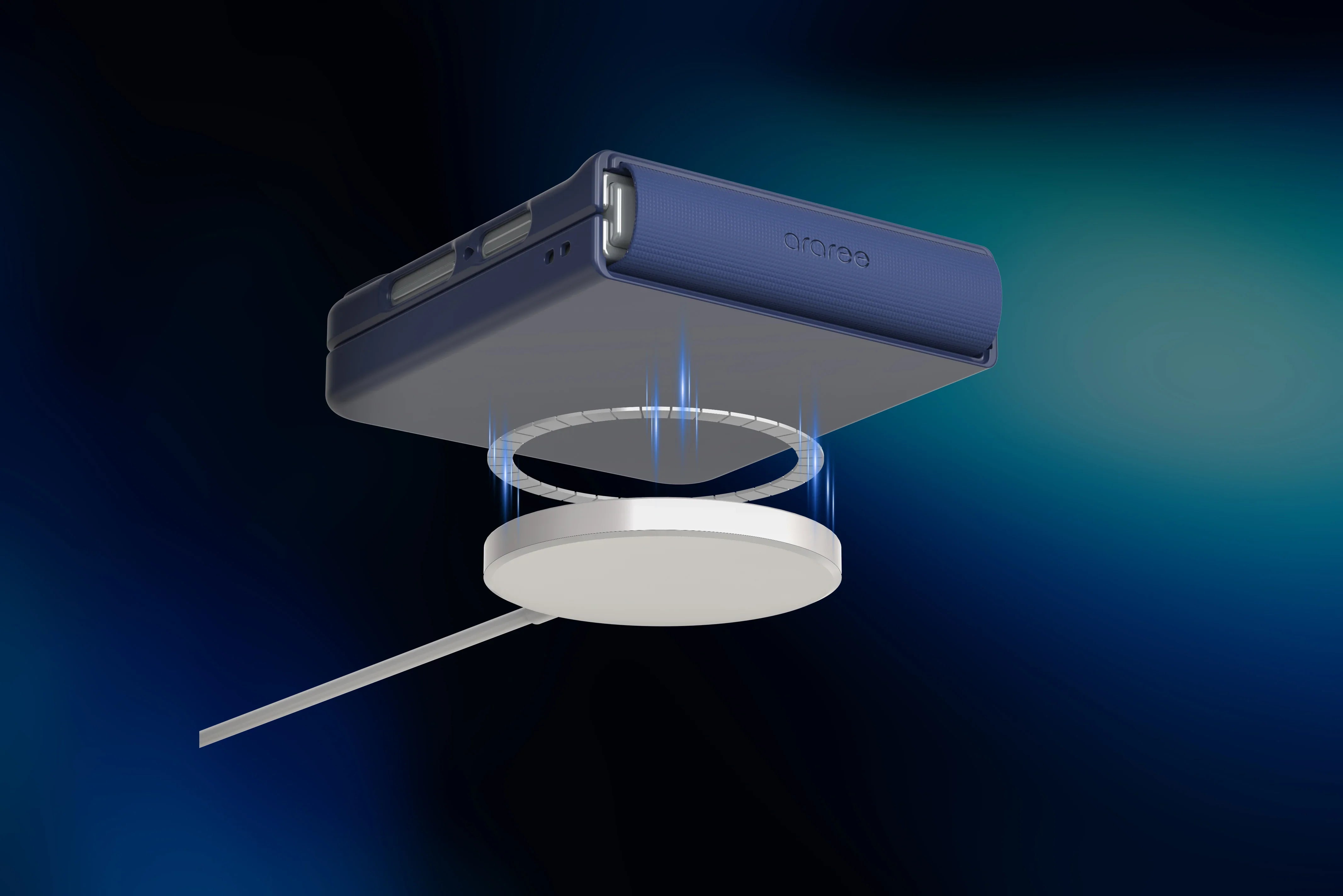 Samsung Z Flip7 Araree Aero Flex Magsafe Case - Navy